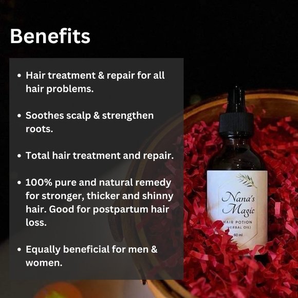 Nana's Magic Hair Serum/Potion - Direct from Company - Picture 2 of 4